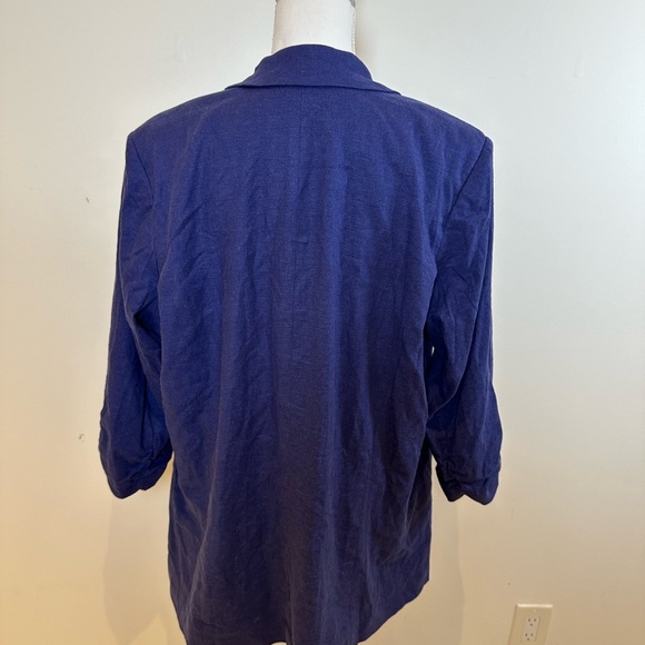 Blue COLDWATER CREEK BLAZER SIZE 18W 💙 - Picture 4 of 9